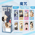 New 40Pcs/Lot Korean Manga 2D animation peripheral laser ticket bookmark character collection card postcard