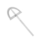 Angle Finder Ruler 0-180 Degree Stainless Steel Protractor Goniometer Angle Finder Gauge 15cm Ruler Stainless Steel Angle Finder