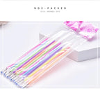 12-100pcs Glitter Pen Refills Set Flash Multicolor Gel Pen Refill Core DIY Art Writing Painting Graffiti Pen Refills Supplies