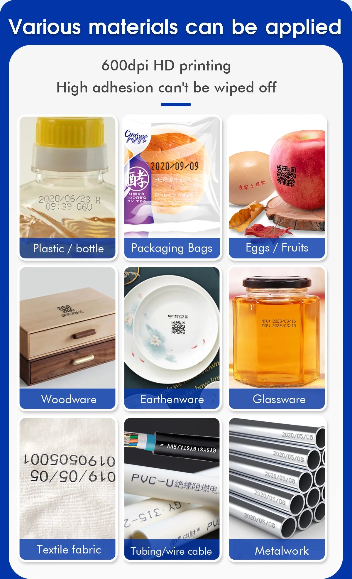 Yhan 2588 compatible quick-dry ink cartridge 12.7mm print height universal for unencrypted handheld printer