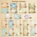 30 Sets Aesthetic Vintage Envelopes Letter Paper Kits DIY Postcard Invitation Cards Cover Letter Paper Stationery Supplies