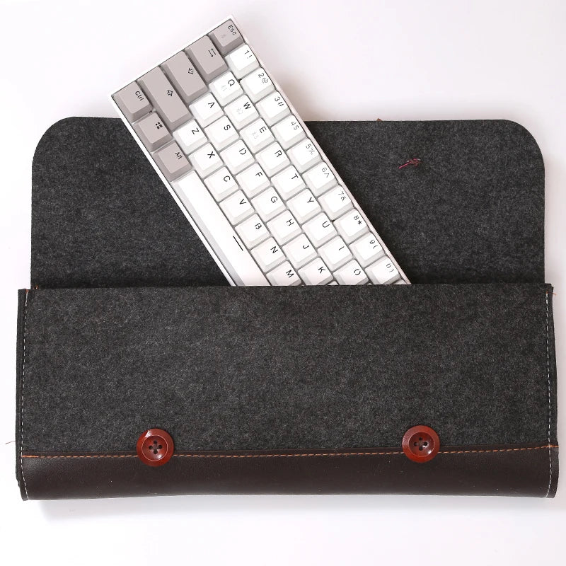 PU Felt Keyboard Carrying Case Bag