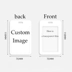 High-definition Printing ID Cards Holders Custom and Lanyard Badge PVC Holder Personal Tailor Your Own Photo Company Gift Custom
