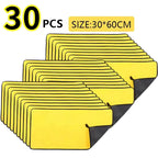 3-30PCS Car Nano Ultra Fiber Cloth Towel Microfiber Car Wash Towel Coral Fleece Towel Car Care Clean Cloth for Car Home Living