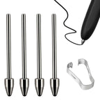 GUUGEI Replacable Pencil Nib for Samsung Tablet S6 Lite S7 S9 Note10/20 Titanium Alloy Touch Stylus S Pen Tip Wear Resistant