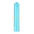 Clear Folding Ruler Measuring Length 0-30cm Centimeters Scale Math Drawing Ruler Best Sale