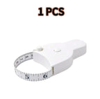150cmAutomatic Telescopic Tape Measure Body Measuring Tape Sewing Ruler Tools Centimeter Tapes For Body Meter Measure White Tool