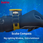 KANPAS 6BAR Scuba Diving Compass / Dive Compass / Compass Sea Navigation / Blue Compass Glow / Diving Luminous Signal