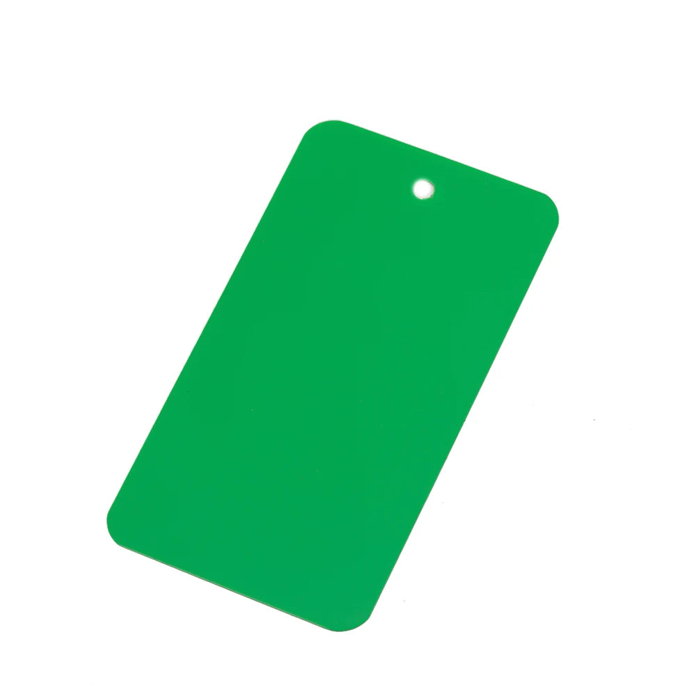 50pcs 4x6/5x9cm Rectangle Blank Plastic Tags Blank Merchandise Tag PVC Price Tags Waterproof Plastic Identification Price Tags