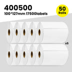 4" X 5" Direct Thermal Shipping & Multipurpose Labels 102 mm X 127 mm 350 labels per roll