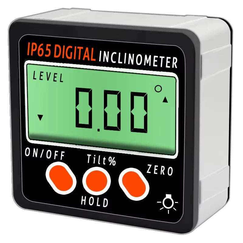 360° IP65/IP54 Digital Protractor Electronic Goniometer Inclinometer Digital Level With Magnetic Base