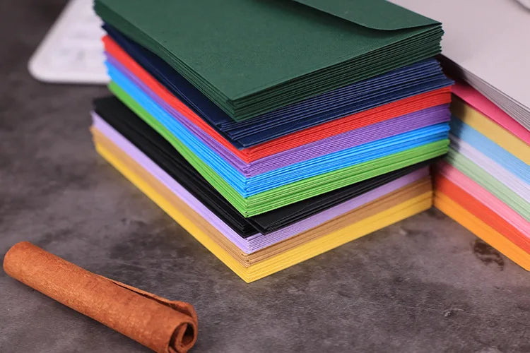 20pcs/pack 115mm * 82mm colored small envelopes, card mailing, business, wedding