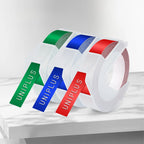 Portable Label Printer B90 Manual Typewriter DIY 3D Embossing Label Tape Handheld Label Maker DIY Sticker Mini Labeling Machine