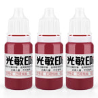 10ml Blue Red Black Ink Textile Clothes Ink Special Ink For Students Kids Name Stamp Printing On Clothing Waterproof Not Fade
