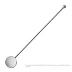 High-Grade 304 Stainless Steel Stirring Sticks Elegant Swizzle Rods For Cocktails Coffee Bar Restaurant Milk Tea Mixing