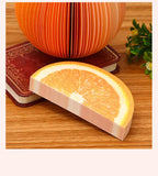 125 Sheets Creative Fruit Shapes Sticky Note Pads Notepads, Sticker Paper, Memo Pads, for School Stationery Office Supplies