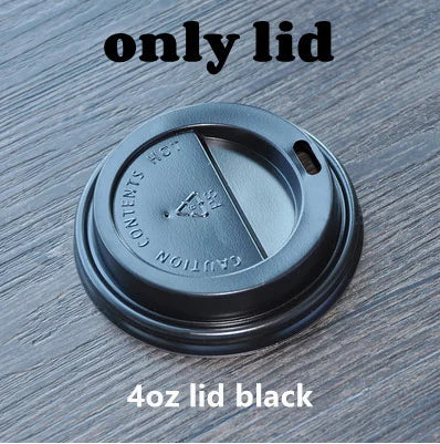 100pcs/pack 4oz 100ml Disposable Paper Cup Espresso Cup  Coffee Cup High Quality Double layer Paper Cup
