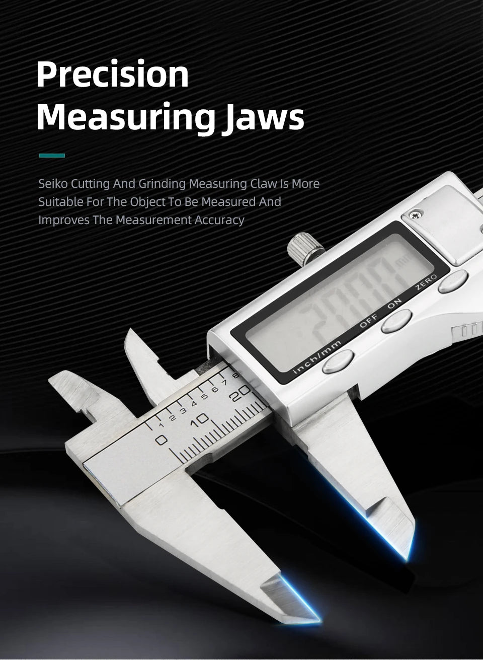 Metal Digital Display Calipers Verniers Calipers Quality Caliper Woodworking Measuring Instruments Tools Depth Calipers