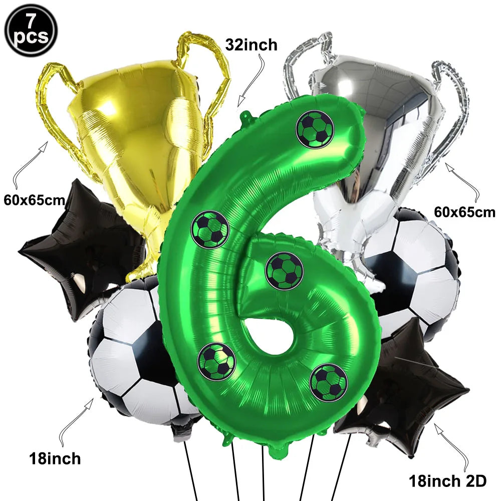 1pc Soccer Plastic Tablecloth Birthday Soccer Day for Soccer Birthday Decoration Disposable Party Soccer Table Cover Tableware