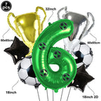 1pc Soccer Plastic Tablecloth Birthday Soccer Day for Soccer Birthday Decoration Disposable Party Soccer Table Cover Tableware