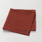 12pcs Napkins 40X40CM Plain Washed Cotton Tea Towel Dining Place Mats Wedding Party Christmas Linen Kitchen Cloths Table Decor