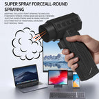 880000RPM Air Blower Powerful  Mini Turbo  Fan ,10000mAh 600g Thrust 70m/s Wind Brushless Duster leaf Removal Dryer keyboard