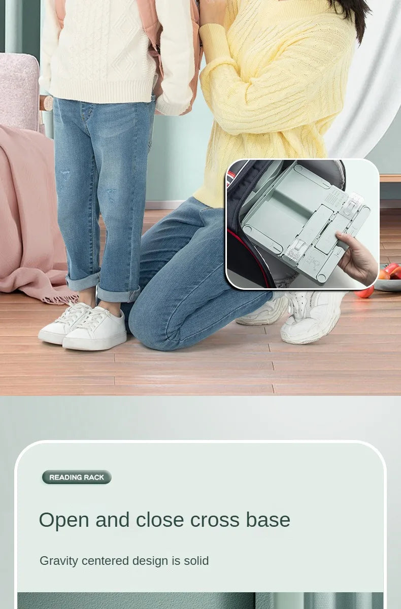 Adjustable Reading Bookshelf Lifting Landing Reading Stand Portable Book Holder Support Multifunctional Document Shelf For Home