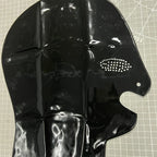 men Latex Gloves rubber socks  rubber Black Short  Gloves   Unisex Seamless chlorine  One-time molding  wear