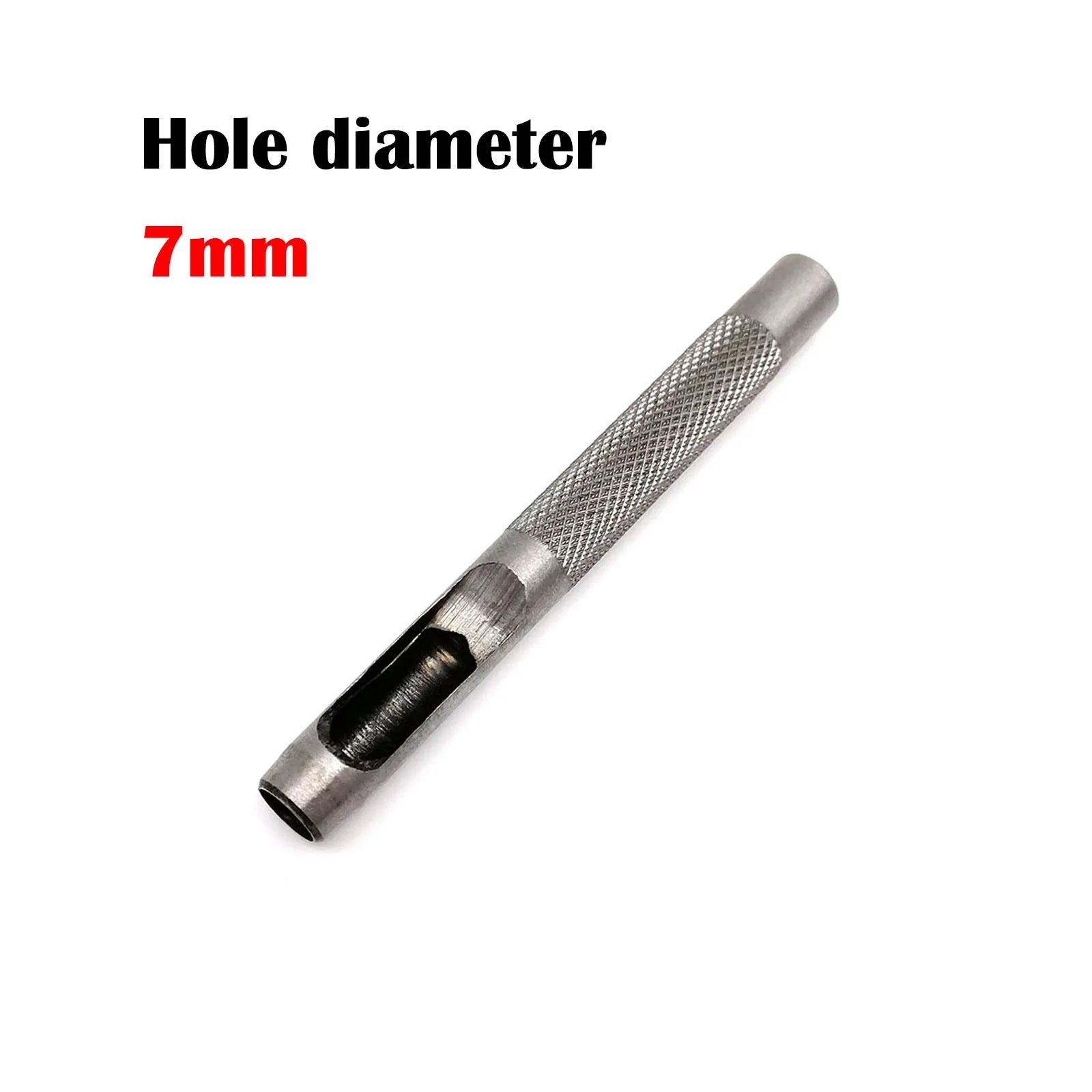 High Quality Steel 1mm 2mm 3mm 4mm 5mm 6mm 8mm to 20mm Round Hole Punch Tool Hollow Cutter for Leather Craft Belt Bag Clothing