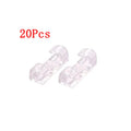 20/5PCS USB Cable Organizer Clips Wire Winder Holder Earphone Mouse Cord Clip Protector Management Adhesive Hooks Desk Clamp