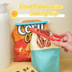 12-60Pcs Portable New Kitchen Storage Food Snack Seal Sealing Bag Clips Sealer Clamp Plastic Tool Kitchen Accessories Wholesale