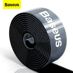 Baseus USB Cable Winder Cable Organizer Free Cut Wire Ties Mouse Earphone Management Holder Clip Phone Charger Cable Protector