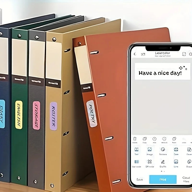 Marklife Mini Label Printer P15 B1 B21 Bluetooth Thermal Sticker Printer For Kitchen School Office To Gift/Diy Creative/Marking