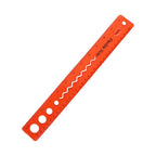 30CM Flexible Ruler Foldable PP Material Eco Friendly Safe for Students Math Drawing Crafts Measurement School Office Supplies