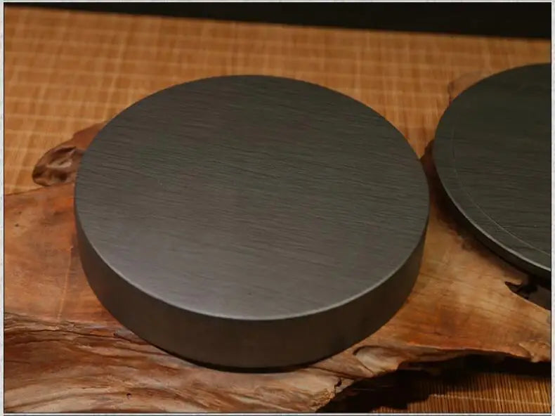 5-8 Inches Natural Inkstone Calligraphy Writing Ink Stone Traditional Chinese Painting Inkslab Multifunction Ink Grinding Plate