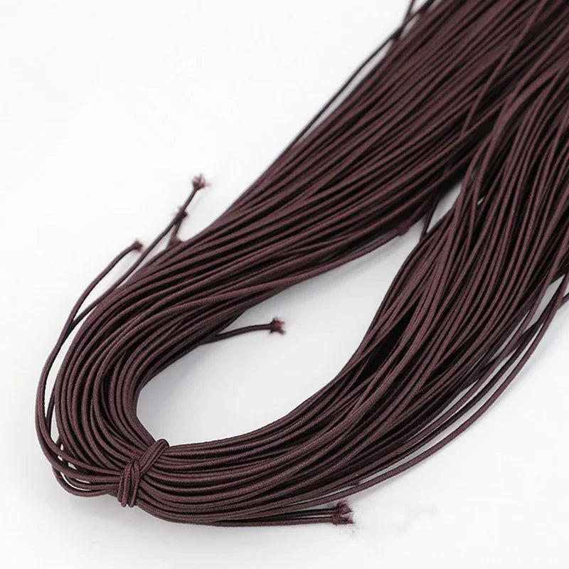 1.0/ 1.2/ 1.5/ 2.0/ 2.5mm Elastic Band Elastic Thread DIY Handmade Beaded Elastic Thread For Jewelry Making Bracelet&Necklace