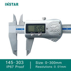 INSTAR Electronic Vernier Caliper IP67 Absolute Origin Coolant Proof 0-150mm/6" High Accuracy IP54 Digital Caliper 200mm 0.01mm