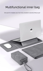 Laptop Sleeve Case 13 14 15 15.6 16Inch For Huawei HP DELL Bag For Macbook Air Pro 13 13.6 M4 Notebook Case with Stand Men Women