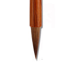 Oil Watercolor Chinese Calligraphy Brush Wood Oil Painting Art Paint Brush Wolf Hair Scriptures Writing Brush Drawing Tool