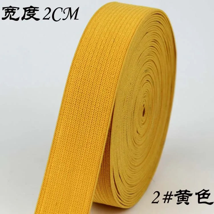 1/2/5Meters Color Elastic Band High Elasticity Rubber Band Sewing Craft For Home  Lace Decoration Clothing Accessories