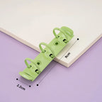 Durable Detachable Metal Spiral Rings Binder Clip High Quality Diary A8 Paper Binder Clips DIY Album Loose Leaf Ring Office