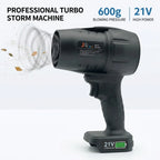 Powerful Air Blower Turbo Fan with Thrust 550g to Cleaning Fallen Leaves, Snow and Sand Requires 18V Makita Battery