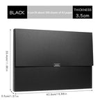 A3 Document File Box High-grade Type Foldable BuckleThickened Waterproof Large Capacity Plastic Paper Storage