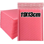 10/50pcs Black Pink Bubble Envelopes Bag Waterproof Foam Adhesive Self Seal Packing Bags Mailers Shipping Storage Organizer Bags
