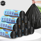 15 Packs/Roll Kitchen Garbage Bags 60x80cm Disposable Plastic Trash Bags Home Storage Bag Thickened Large Cleaning Waste Bag
