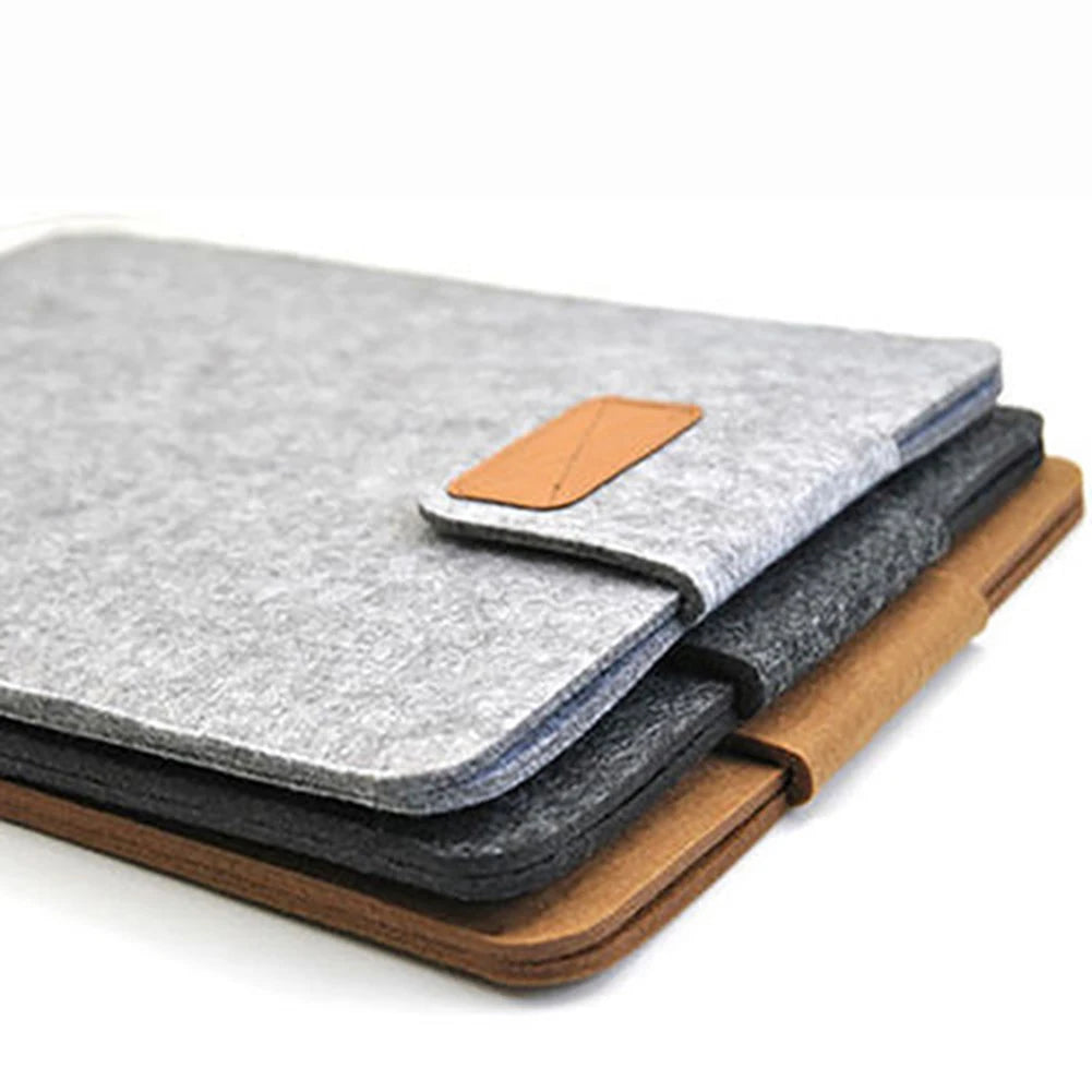 Anti-Scratch Felt Protector Bag Laptops Tablet Protection Case Pouch Light Sleeve For 11 13 15 Inch iPad Pro Macbook Storage Bag