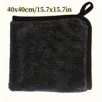 Ultra-Absorbent Microfiber Cleaning Cloth - Soft, Durable & Quick-Dry Towel for Cars, Home, and Bathroom Use