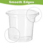 0.6oz/20ml Disposable Mini Jello Shots Cups,Tiny Clear Plastic Sample Cups for Tequila Alcohol Tasting,One Shot Cheers Party