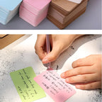 100/page Kraft Paper Cards Blank Business Card Message "Thank You" Cards Wedding Party Label Bookmark Learning Card &Invitations