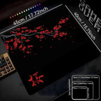 Japan Cherry Blossom 22X18 40X45 Game Small Mousepad Computer Sakura Desk Mat Table Keyboard Pad Laptop Cushion Non-slip Deskpad